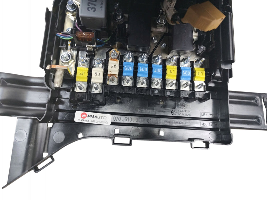 PORSCHE PANAMERA I 970 970610303 970610301 BATTERY PLUS CLAMP