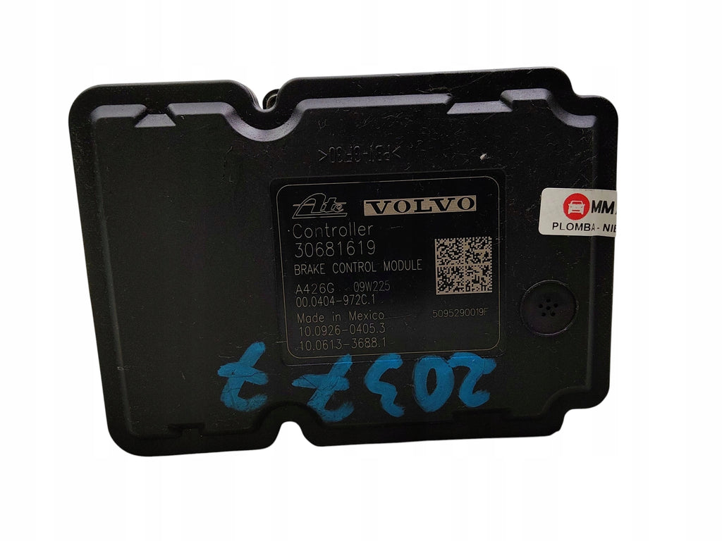 PUMP ABS CONTROLLER VOLVO S80 II P30681619 10.0212-0182.4 00.0404-972C.1