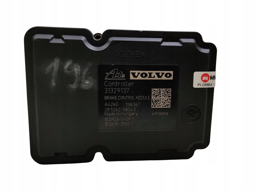 PUMP ABS CONTROLLER VOLVO V60 AND S60 II XC60 P31329137 10.0212-0543.4