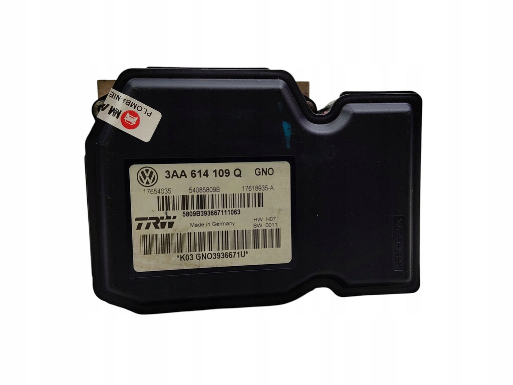 PUMP DRIVER ABS VW PASSAT B7 3AA614109Q