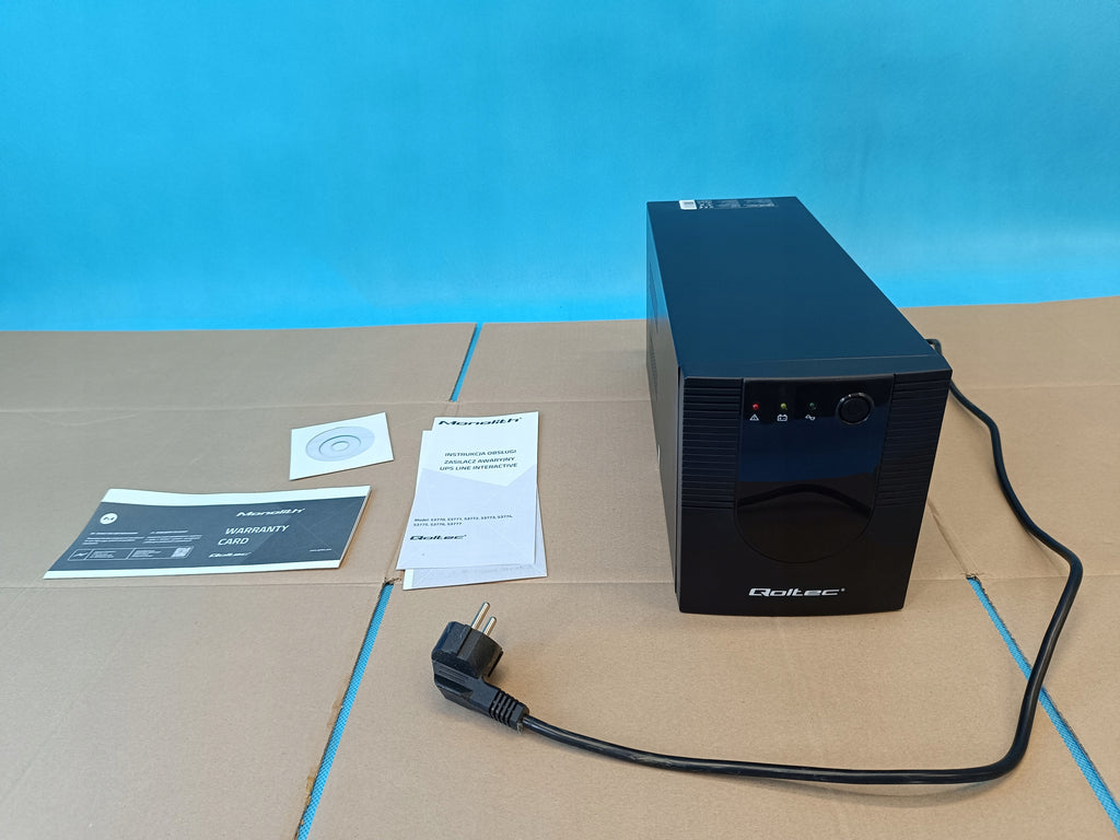 Qoltec Emergency UPS 2000VA 1200W AS NEW