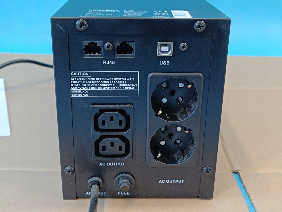 Qoltec Emergency UPS 2000VA 1200W AS NEW