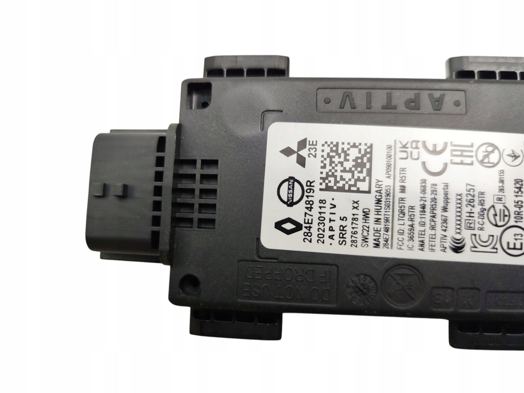 RADAR MODULE RIGHT REAR RENAULT ARCANA CLIO V CAPTUR II 284E74819R