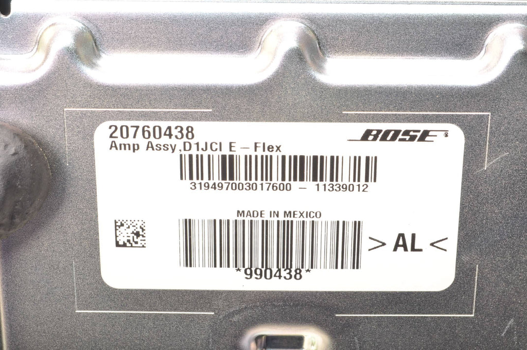 RADIO AMPLIFIER CHEVROLET VOLT OPEL AMPERE 20760438