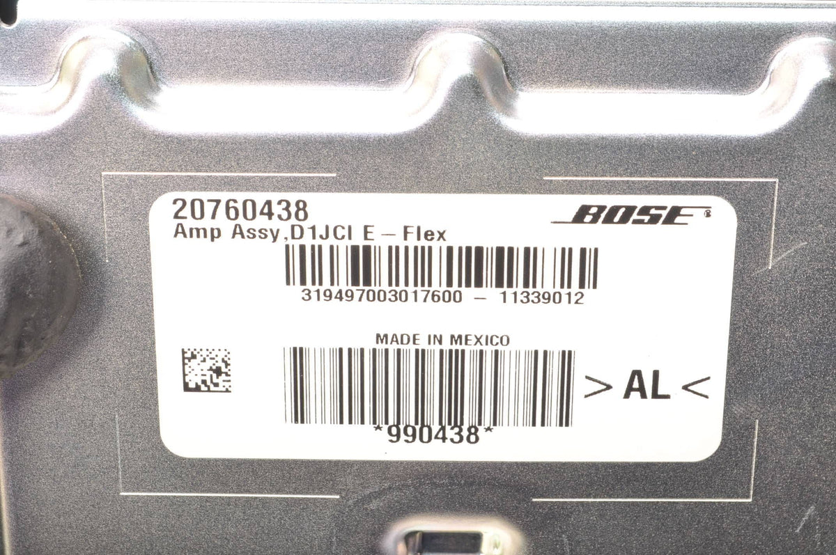 RADIO AMPLIFIER CHEVROLET VOLT OPEL AMPERE 20760438