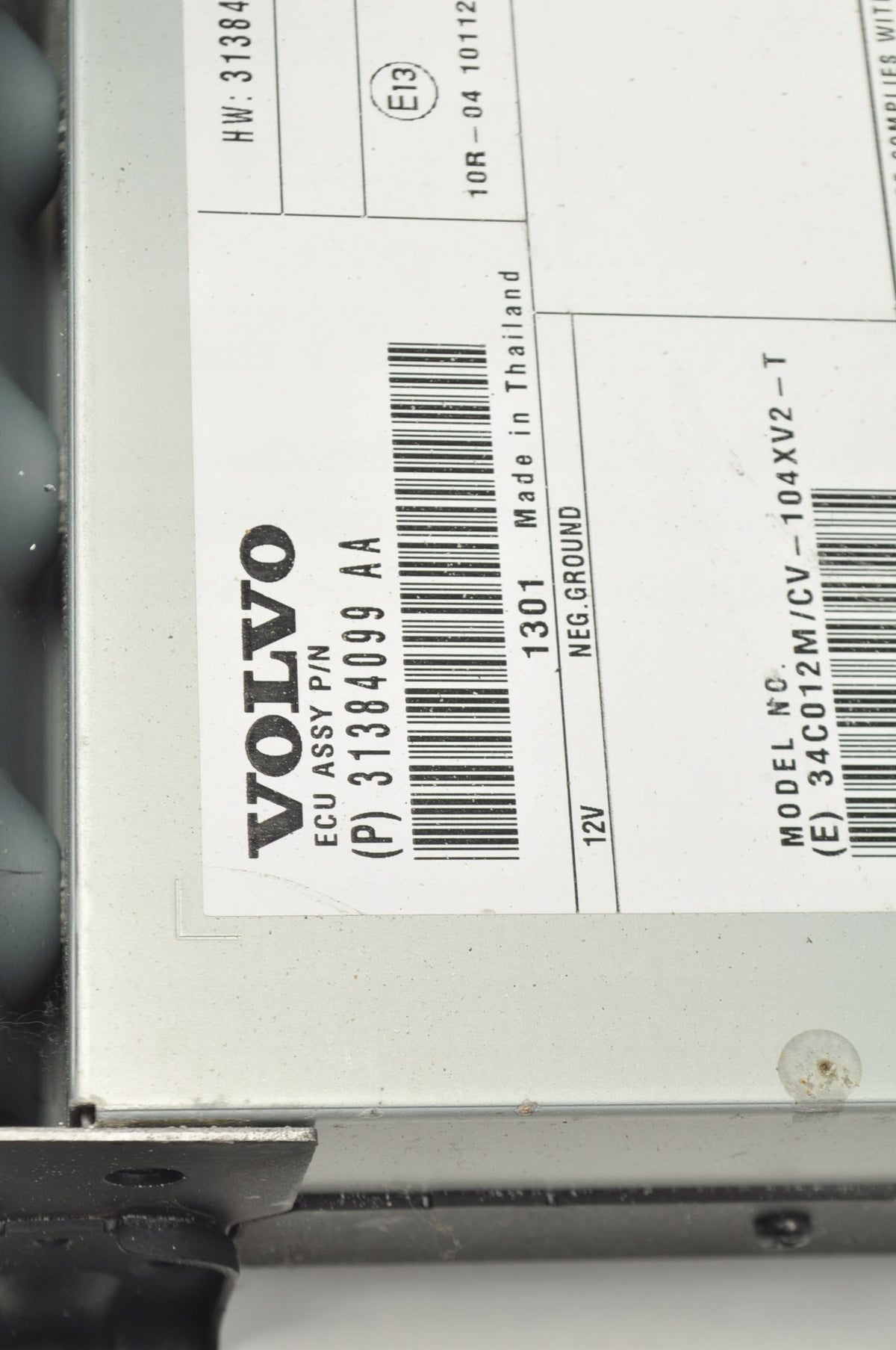 RADIO AMPLIFIER VOLVO V40 II S60 II V60 31384099