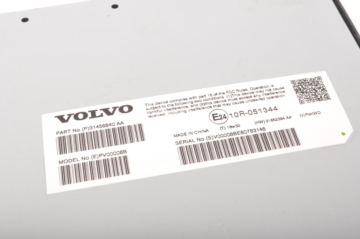 RADIO AMPLIFIER VOLVO V60 II S60 III 31456840