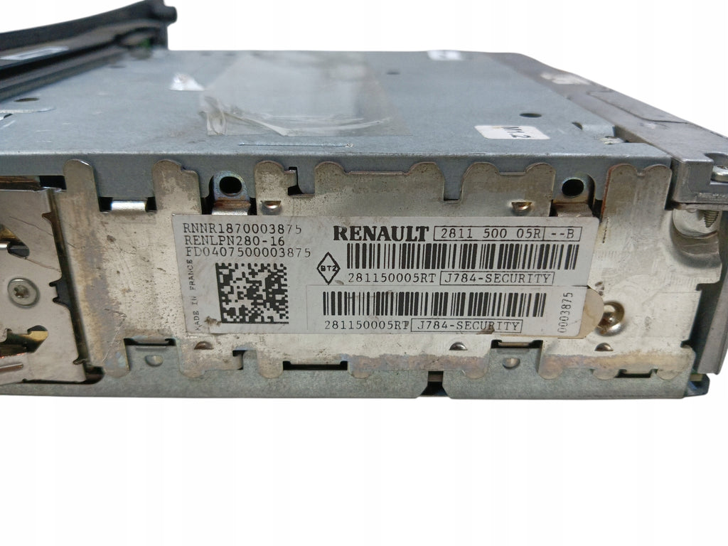 RADIO CABASSE RENAULT LAGUNA III (2007-2010) 281150005R CODE