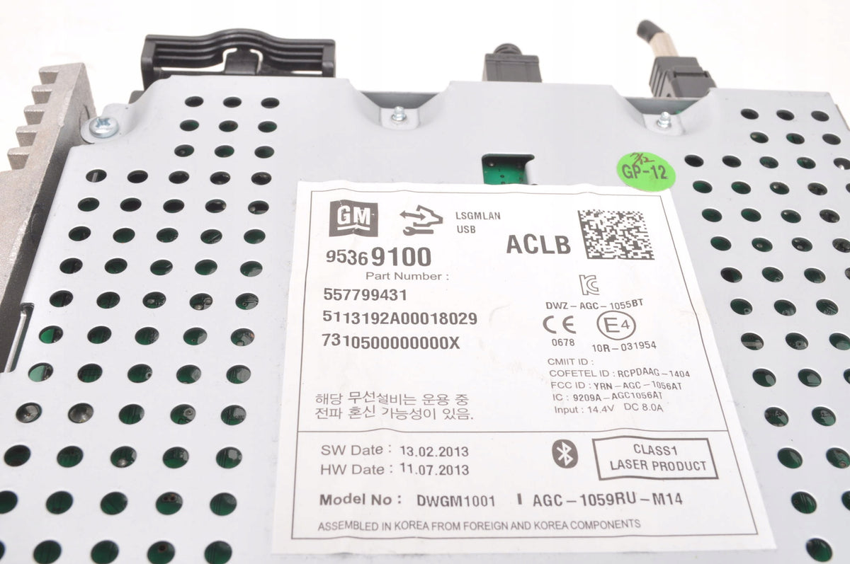 RADIO CD CHEVROLET TRAX 95369100 557799431
