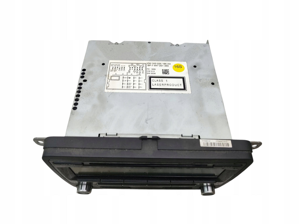RADIO CD VOLKSWAGEN PASSAT B6 B7 GOLF VI JETTA V EOS TIGUAN I 1K0035186AA