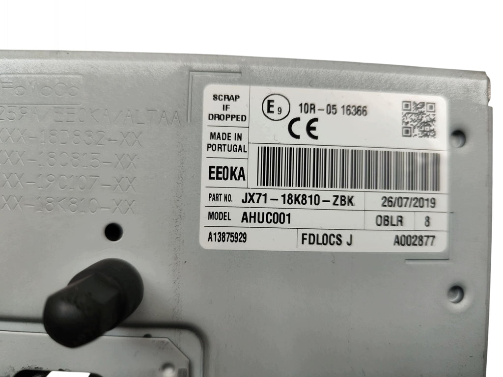 RADIO FORD FOCUS MK4 (2018-2021) JX71-18K810-ZBK