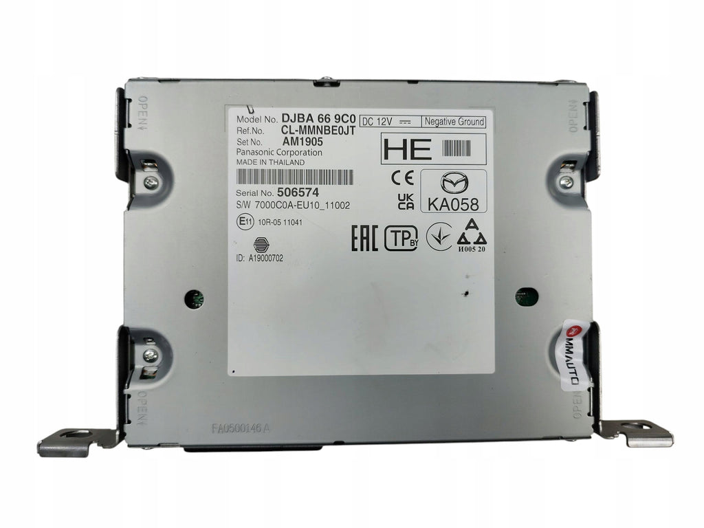 RADIO MODULE NAVIGATION CONTROLLER MAZDA MX-30 DJBA669C0