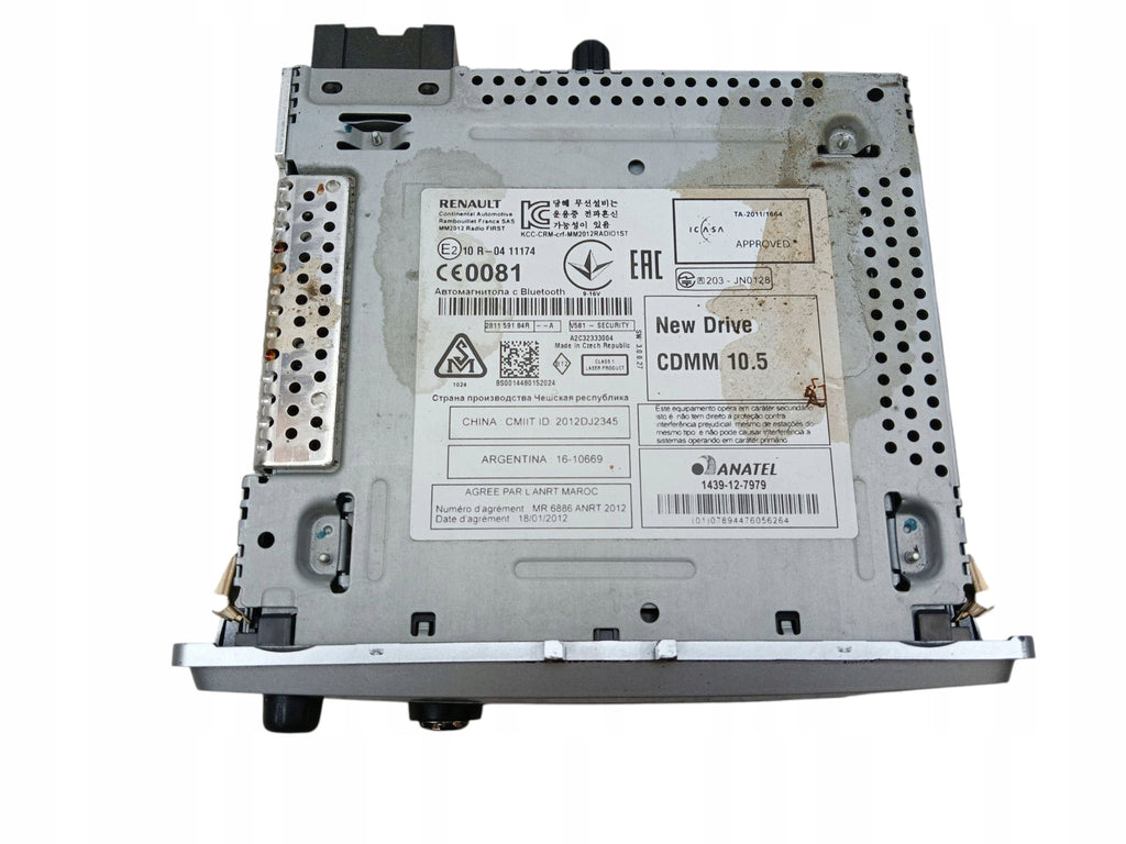 RADIO MP3 BLUETOOTH USB AUX RENAULT SCENIC III MEGANE III 281159184R