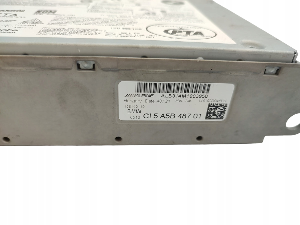 RADIO MULTIMEDIA STATION BMW F40 F44 G22 G23 G24 G26 5A5B487
