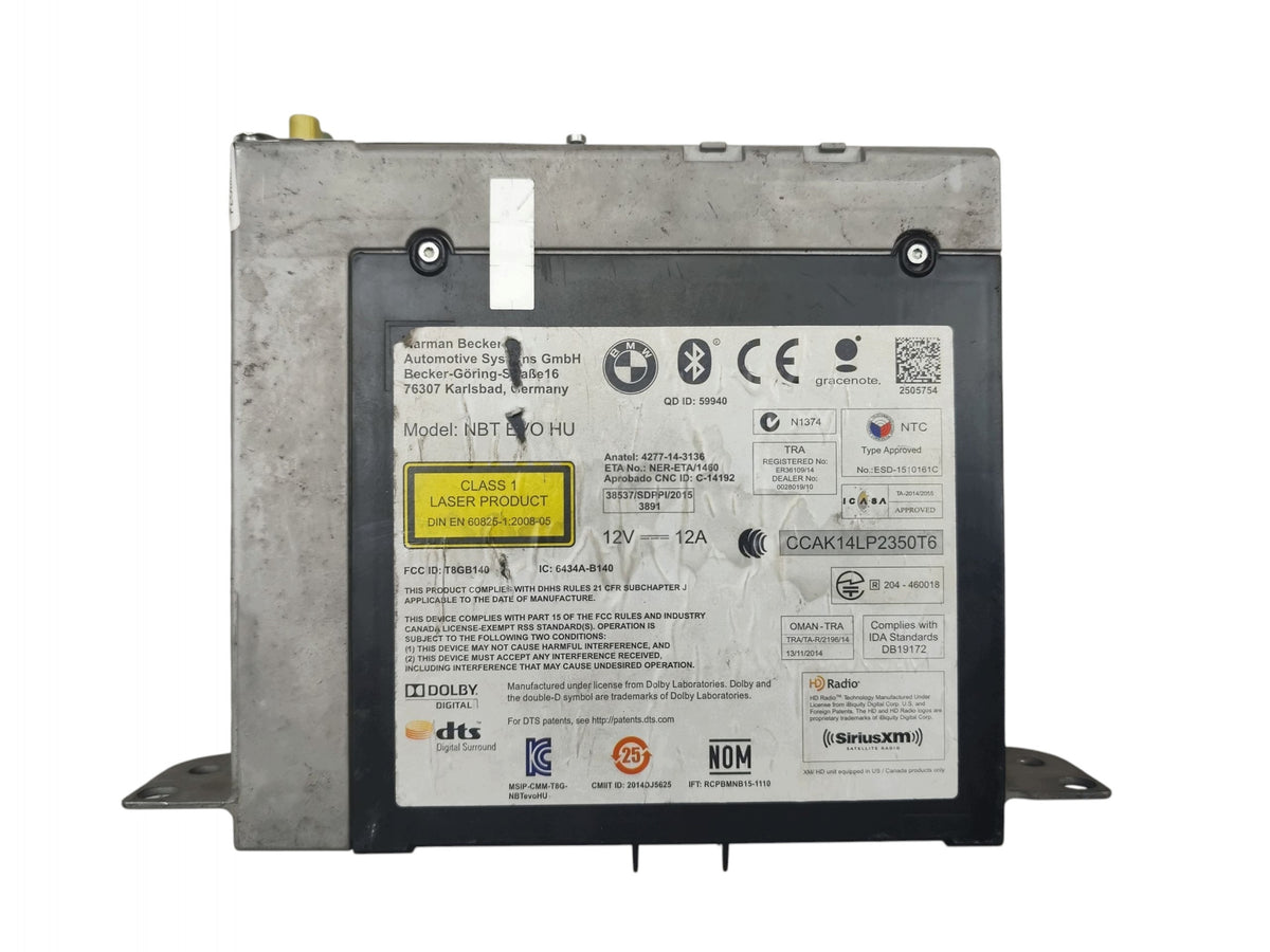 RADIO NAVIGATION GPS BMW G31 G30 G11 G12 F20 F23 F30 F82 8708259