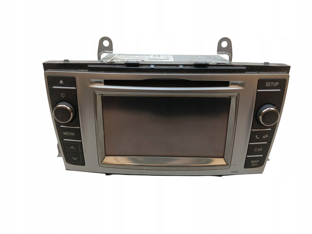 RADIO NAVIGATION GPS SCREEN TOYOTA AVENSIS T27 III LIFT 86140-05010