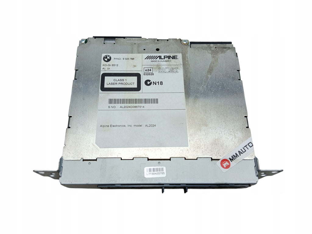 RADIO NAVIGATION READER BMW F20 F30 F31 9323787