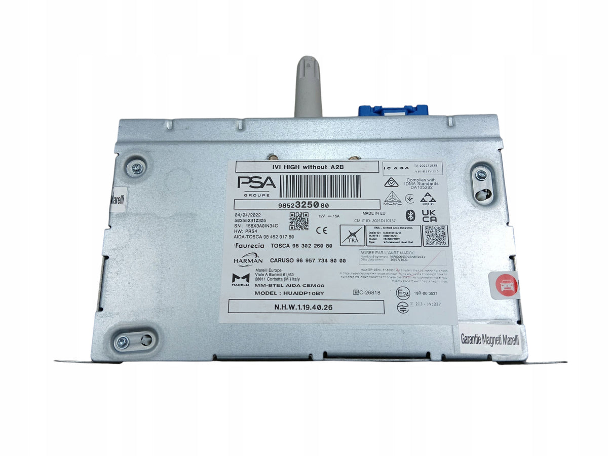RADIO NAVIGATION READER HARMAN CITROEN C5 X C5X PEUGEOT 2008 II 9852325080