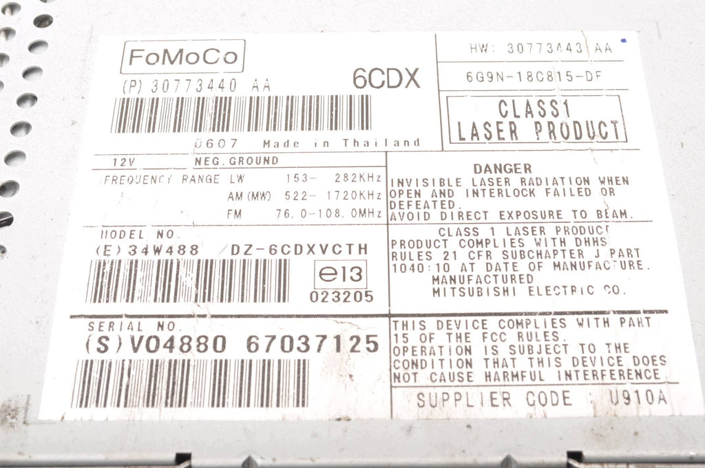 RADIO NAVIGATION VOLVO S80 II V70 III 30773440
