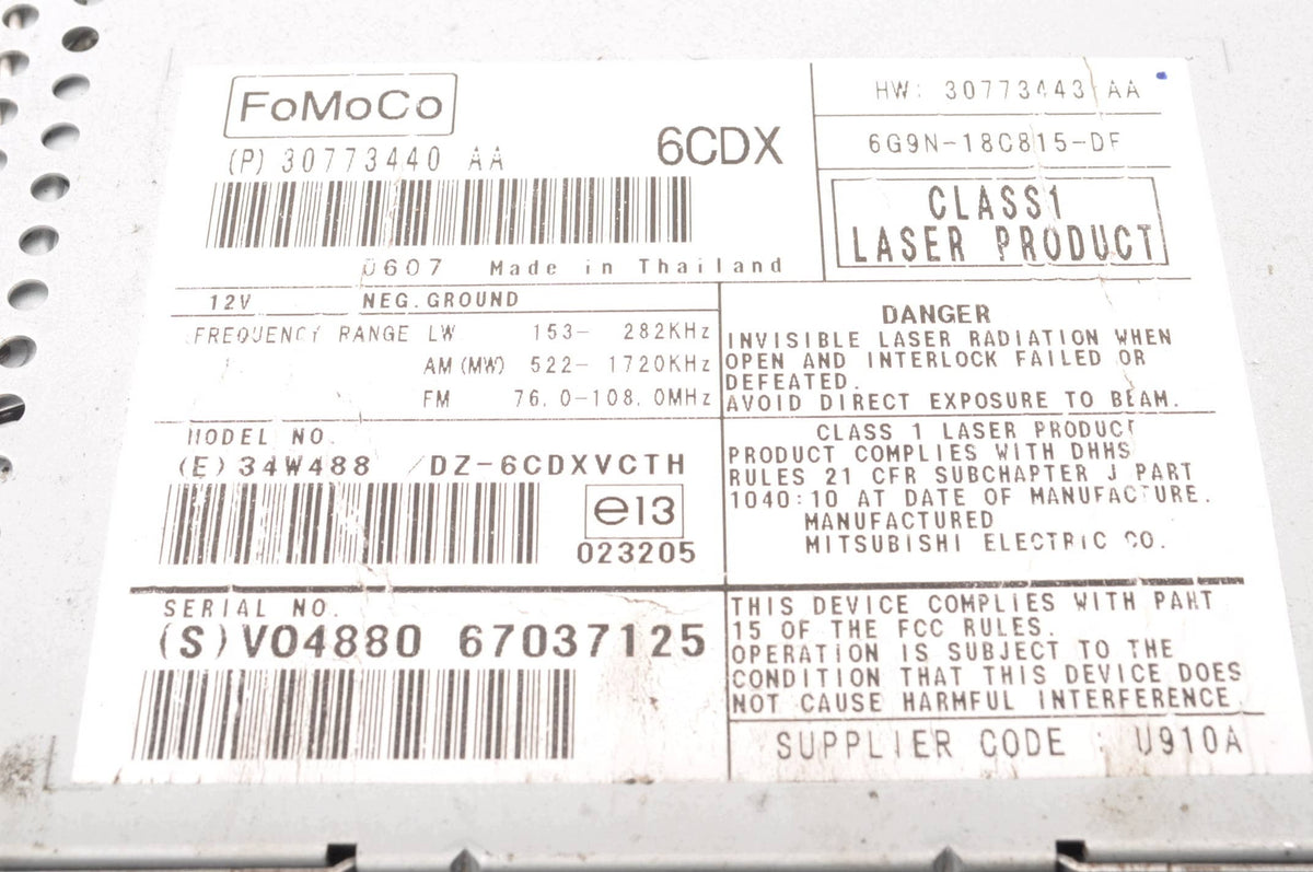RADIO NAVIGATION VOLVO S80 II V70 III 30773440