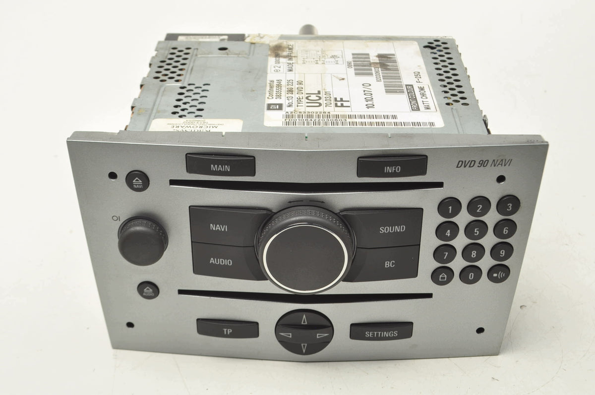 RADIO OPEL ASTRA H III ZAFIRA B 13283225 DVD90