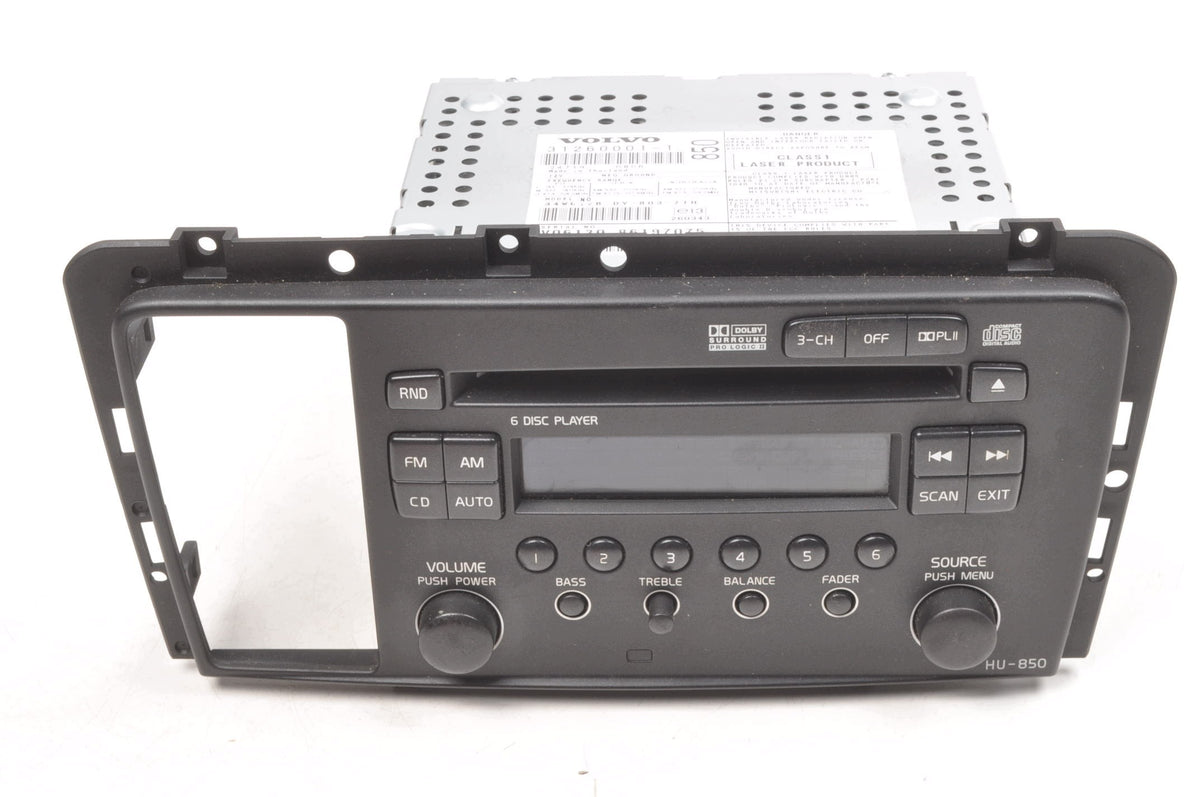 RADIO VOLVO S60 AND V70 II HU-850 31260001