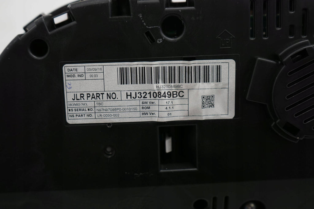 RANGE ROVER EVOQUE L538 LIFT 16R COUNTER CLOCKS AUTOMATIC ENGLISH HJ3210849BC