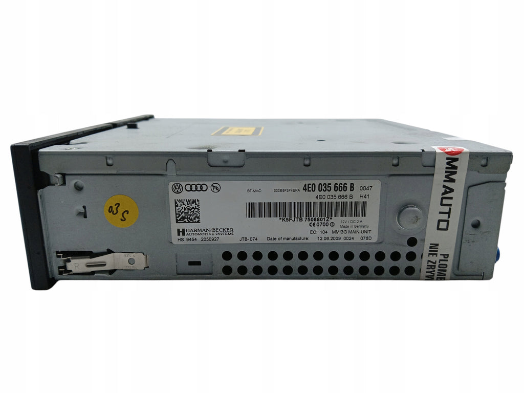 READER MMI CARDS SD AUDI A6 C6 4E0035666B