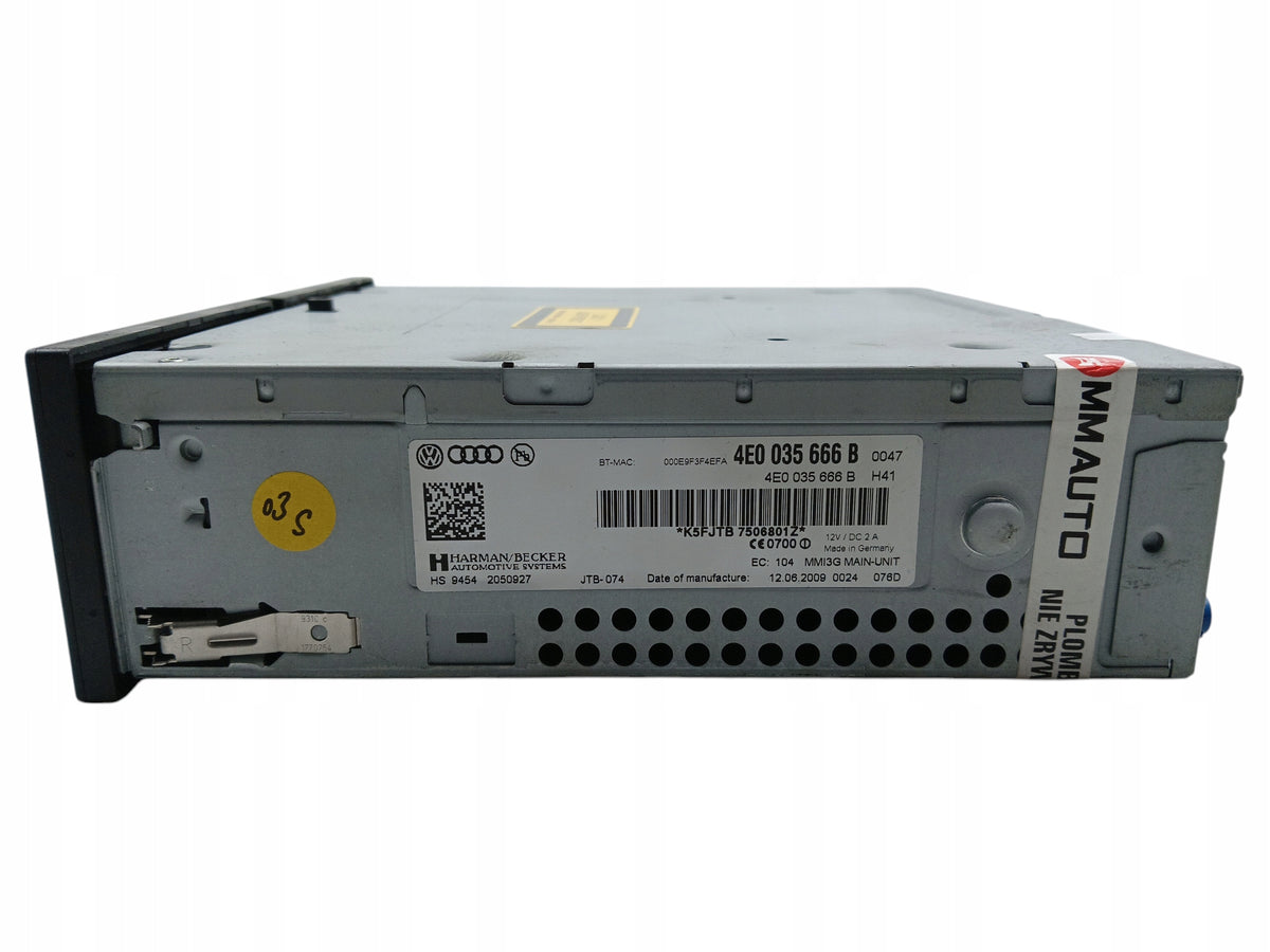 READER MMI CARDS SD AUDI A6 C6 4E0035666B