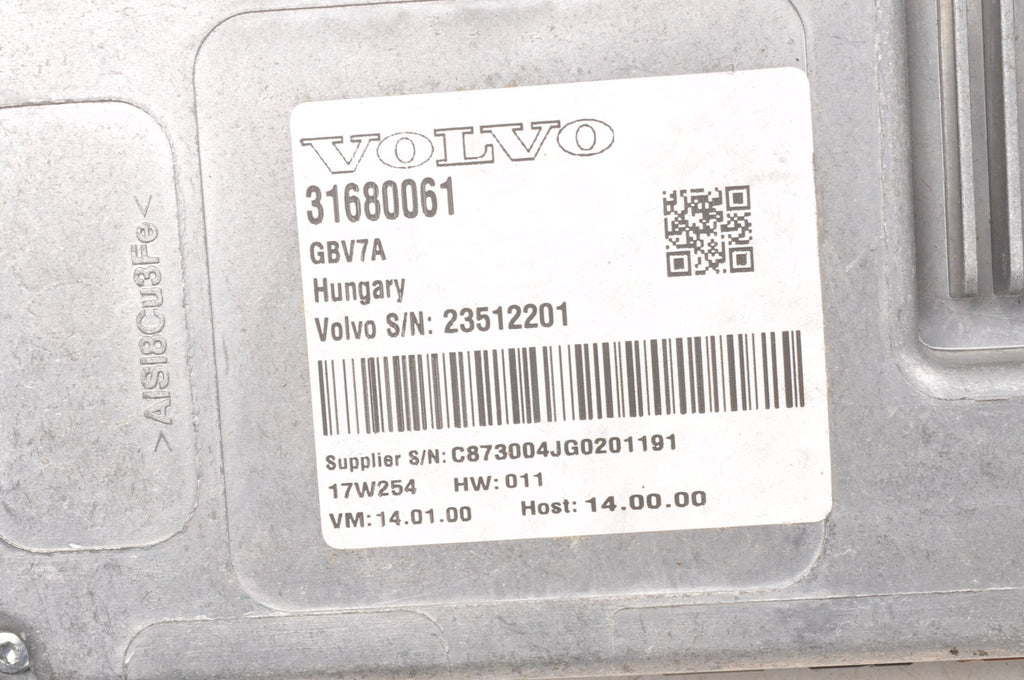 RELAY MODULE CONTROLLER VOLVO XC60 II 31680061