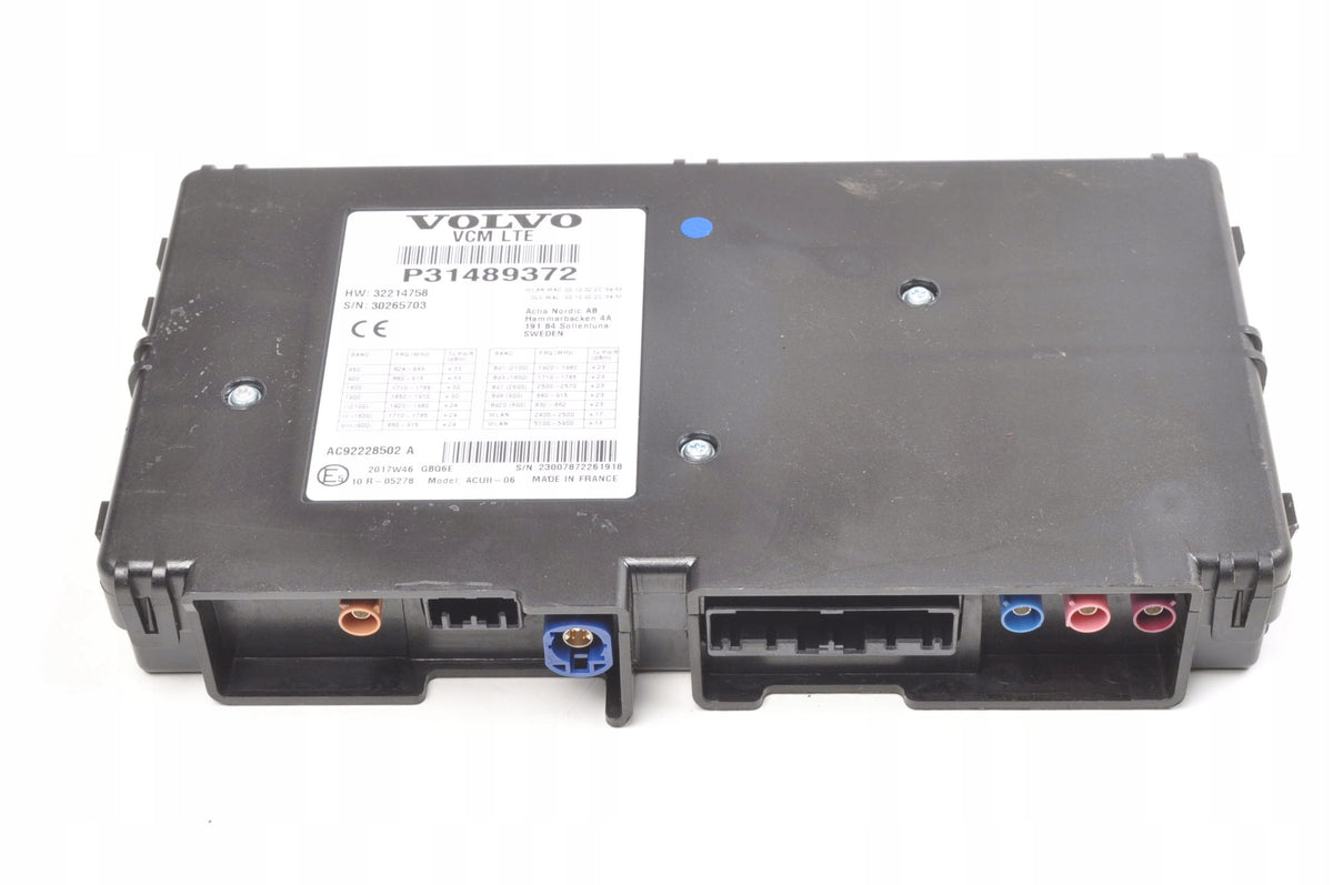 RELAY MODULE VOLVO XC60 II S90 V90 II 31489372