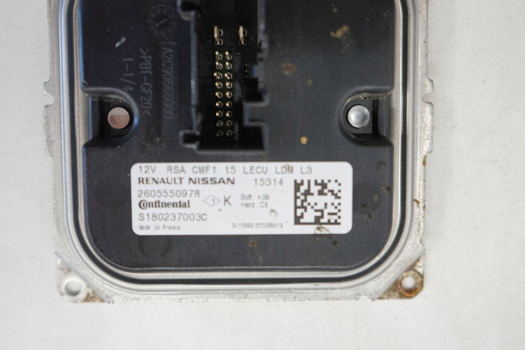RENAULT CADJAR 16R XENON CONVERTER MODULE 260555097R