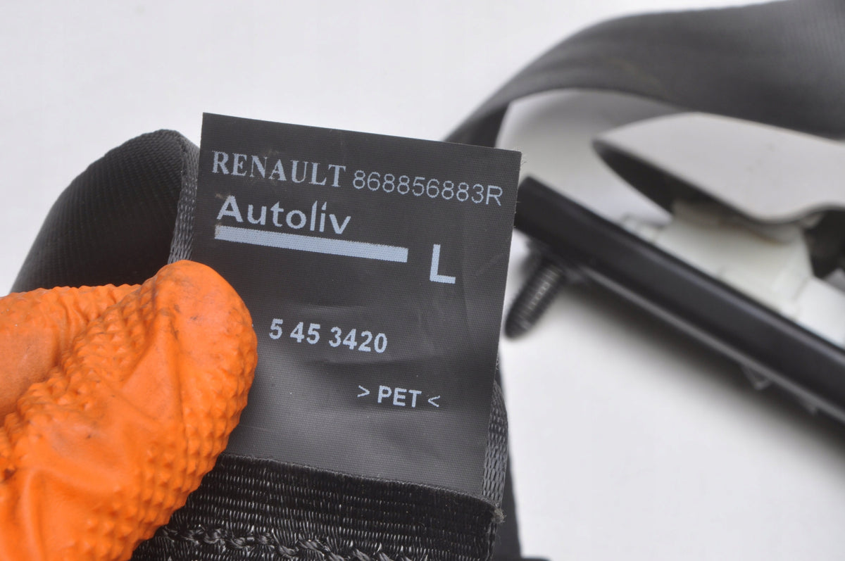 RENAULT CAPTURE AND SEAT BELT LEFT FRONT 868856883R