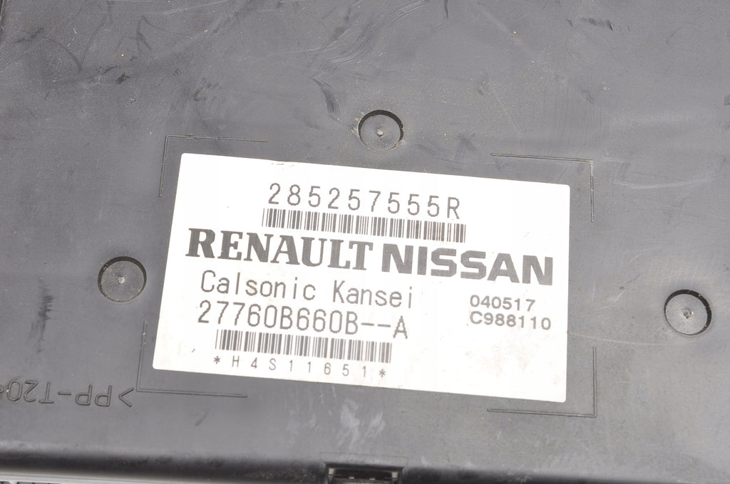 RENAULT CLIO IV LIFT MODULE AIR CONDITIONING CONTROLLER 285257555R
