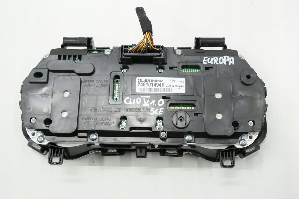 RENAULT CLIO V 19R COUNTER CLOCK 1.0 SCE EUROPE 248101494R