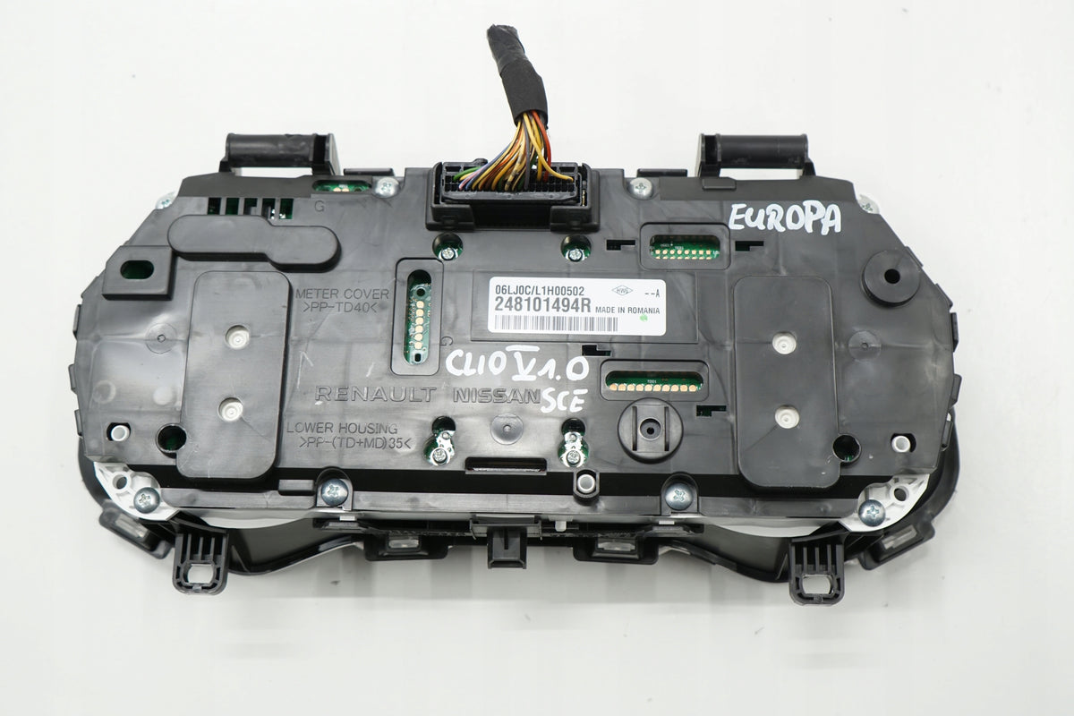 RENAULT CLIO V 19R COUNTER CLOCK 1.0 SCE EUROPE 248101494R