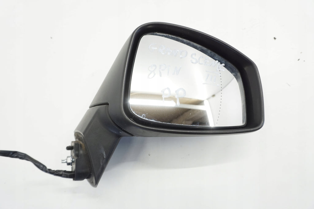 RENAULT GRAND SCENIC III MIRROR RIGHT 8PIN ANGLIK UK