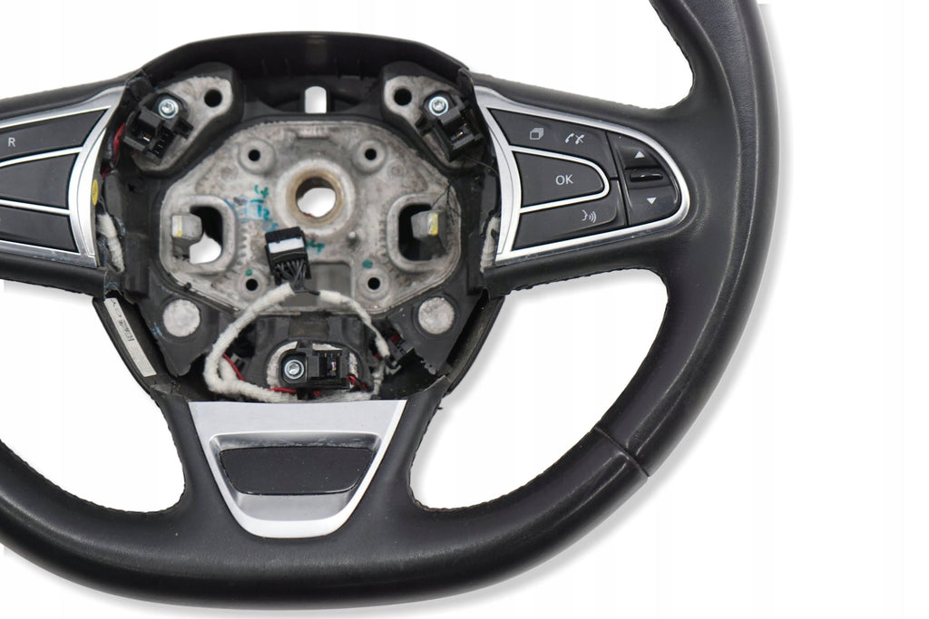 RENAULT KADJAR LIFT 20R STEERING WHEEL LEATHER BLACK MULTI 484001840R