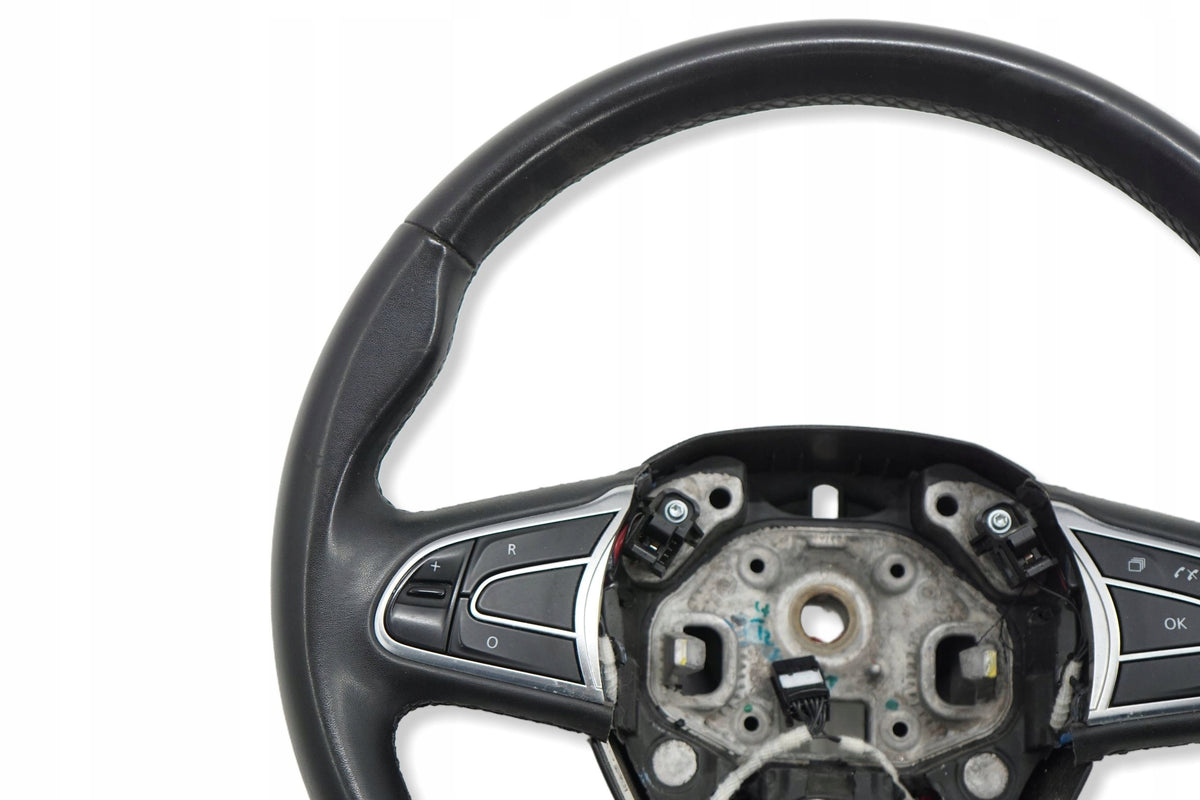 RENAULT KADJAR LIFT 20R STEERING WHEEL LEATHER BLACK MULTI 484001840R