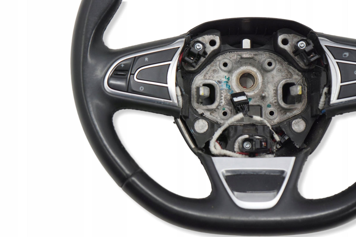 RENAULT KADJAR LIFT 20R STEERING WHEEL LEATHER BLACK MULTI 484001840R