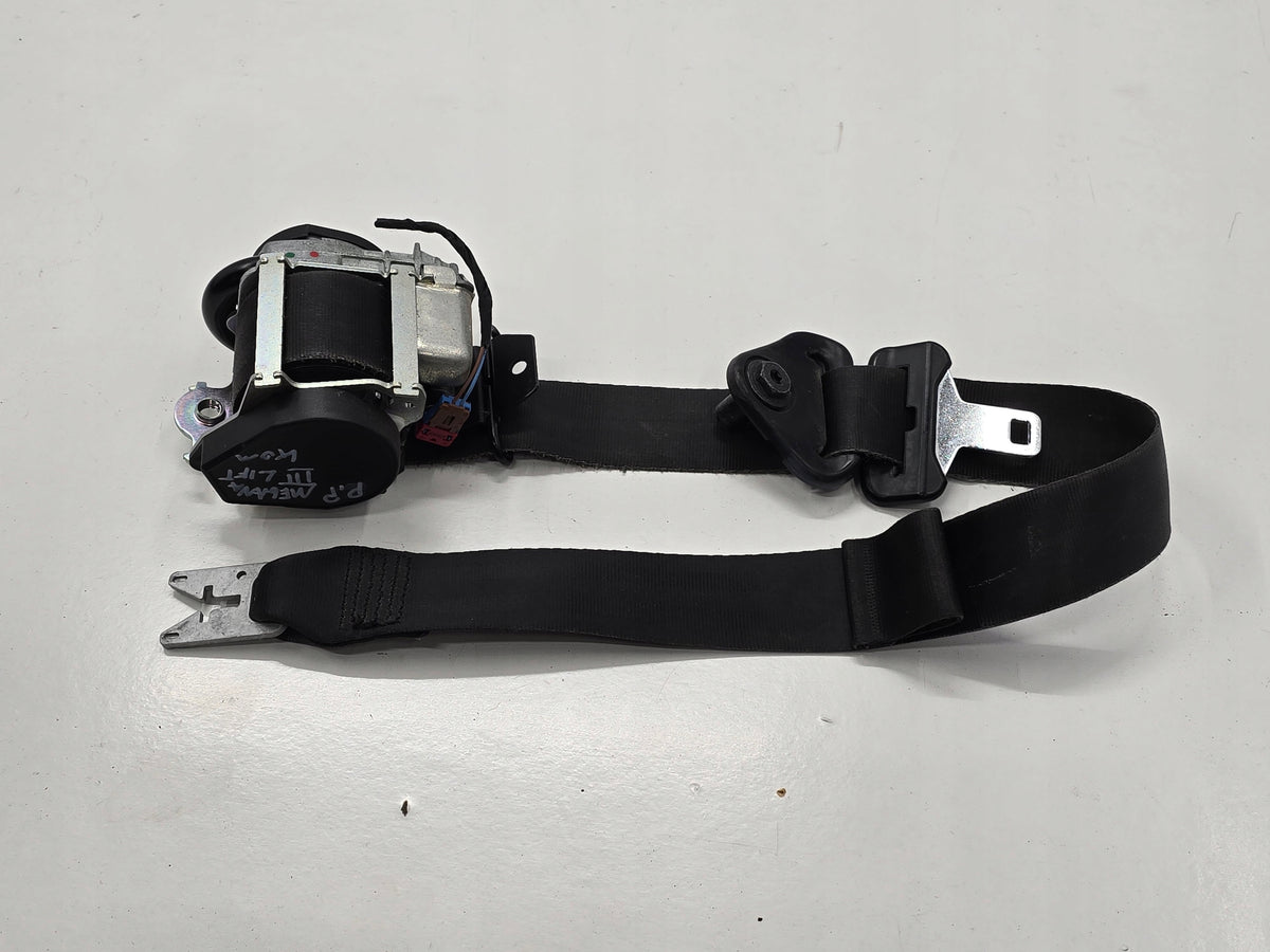RENAULT MEGANE III LIFT 12R SEAT BELT RIGHT FRONT 868840008R