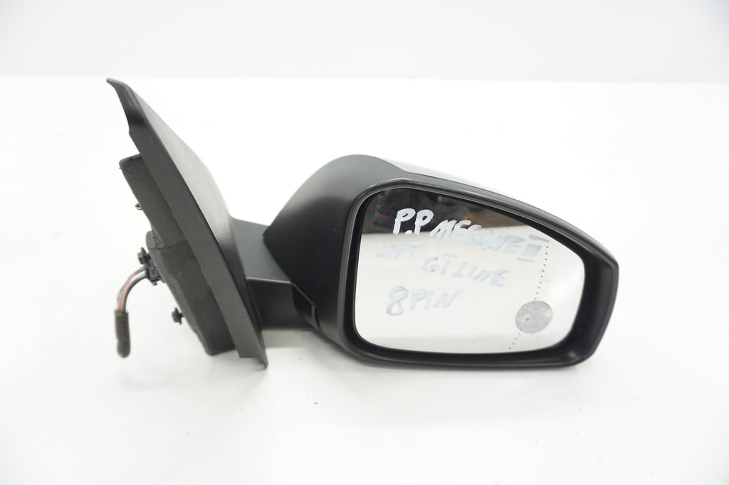RENAULT MEGANE III LIFT GT-LINE MIRROR RIGHT 8PIN ENGLISH