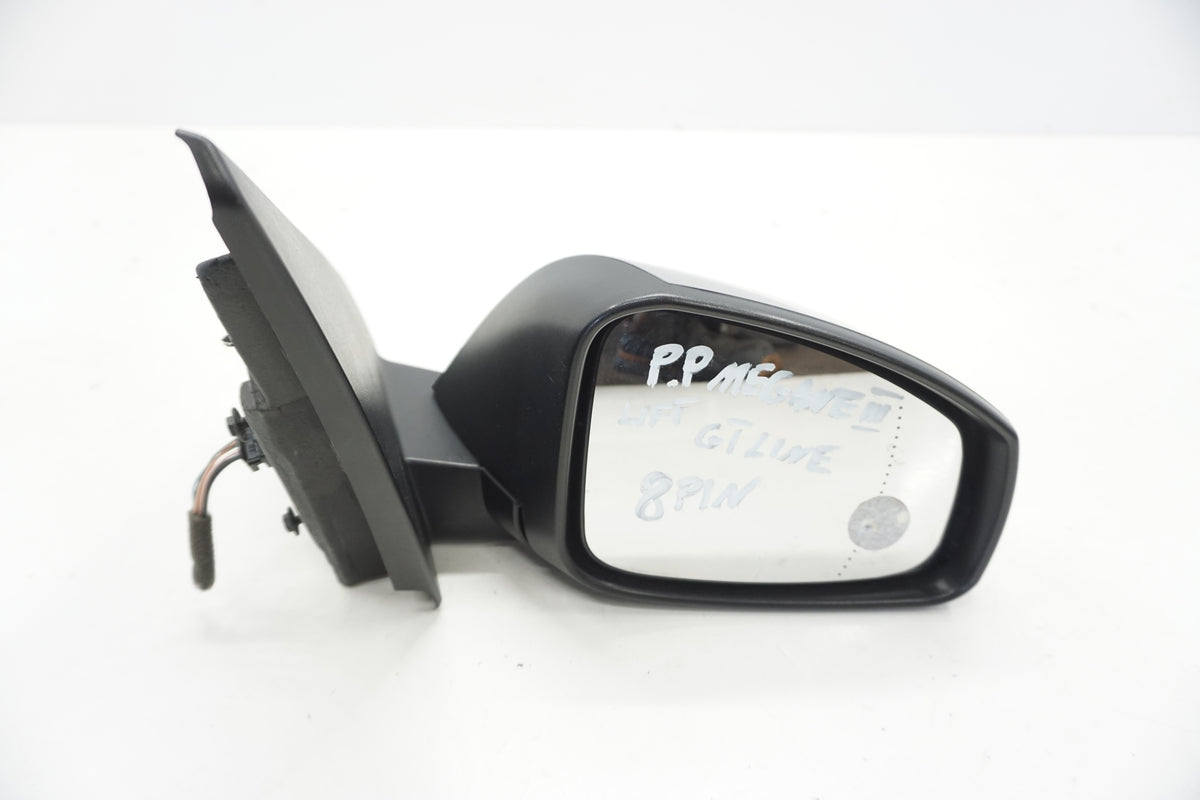RENAULT MEGANE III LIFT GT-LINE MIRROR RIGHT 8PIN ENGLISH