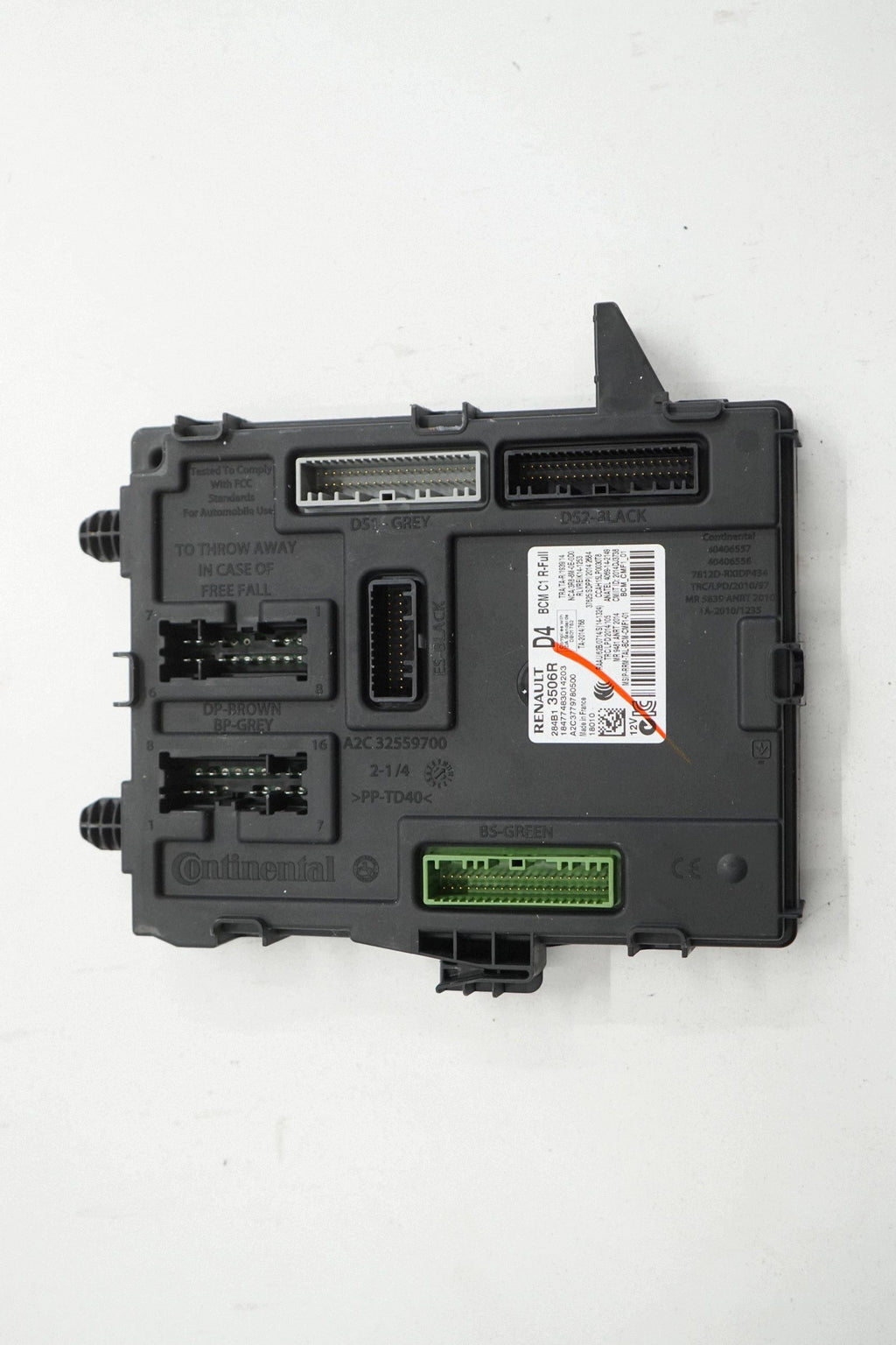 RENAULT MEGANE IV 18R MODULE DRIVER BCM 284B13506R