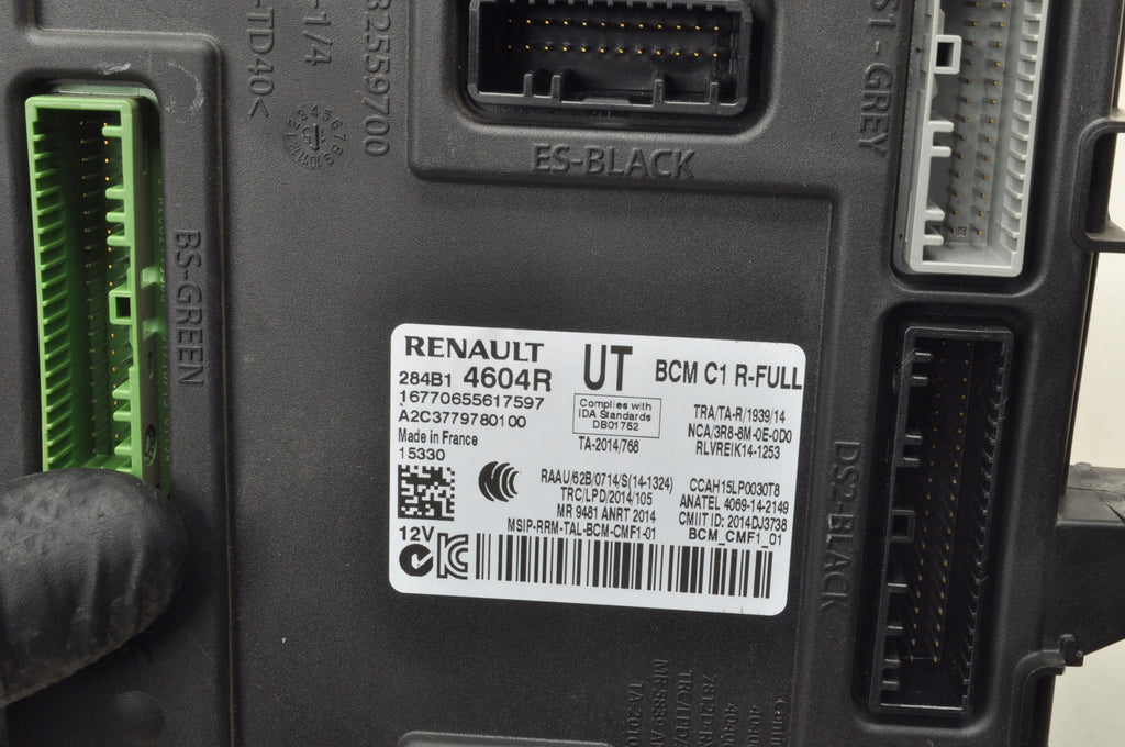 RENAULT TALISMAN ESPACE 1.6 DCI COMPUTER MODULE DRIVER BCM 284B14604R