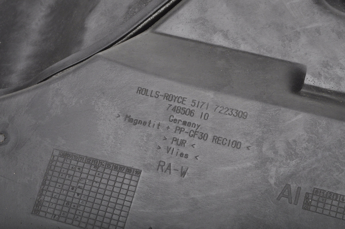 ROLL-ROYCE WRAITH RR5 6.6 ENGINE BULKHEAD COVER