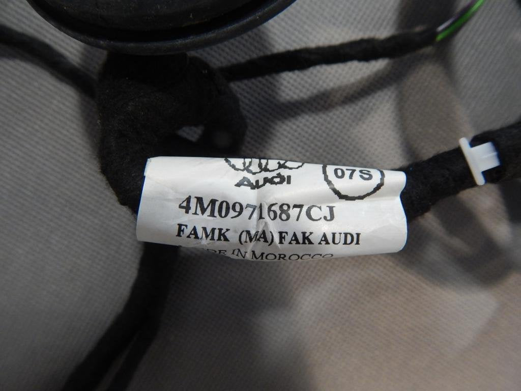 Rear Right Door Wiring Harness for Audi Q7 4M - Part Number 4M0971687CJ