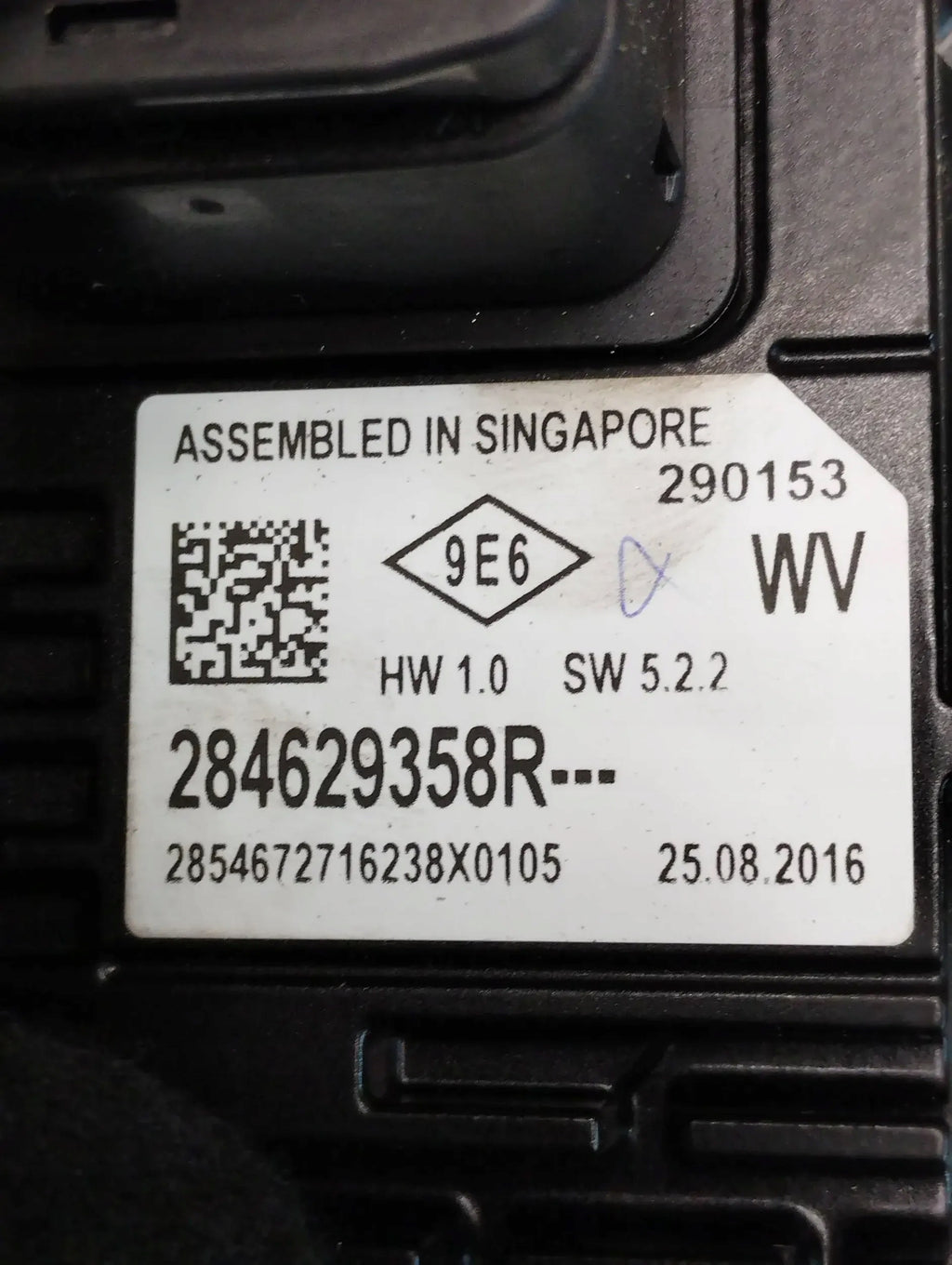 Renault Scenic IV RADAR CAMERA 284629358R