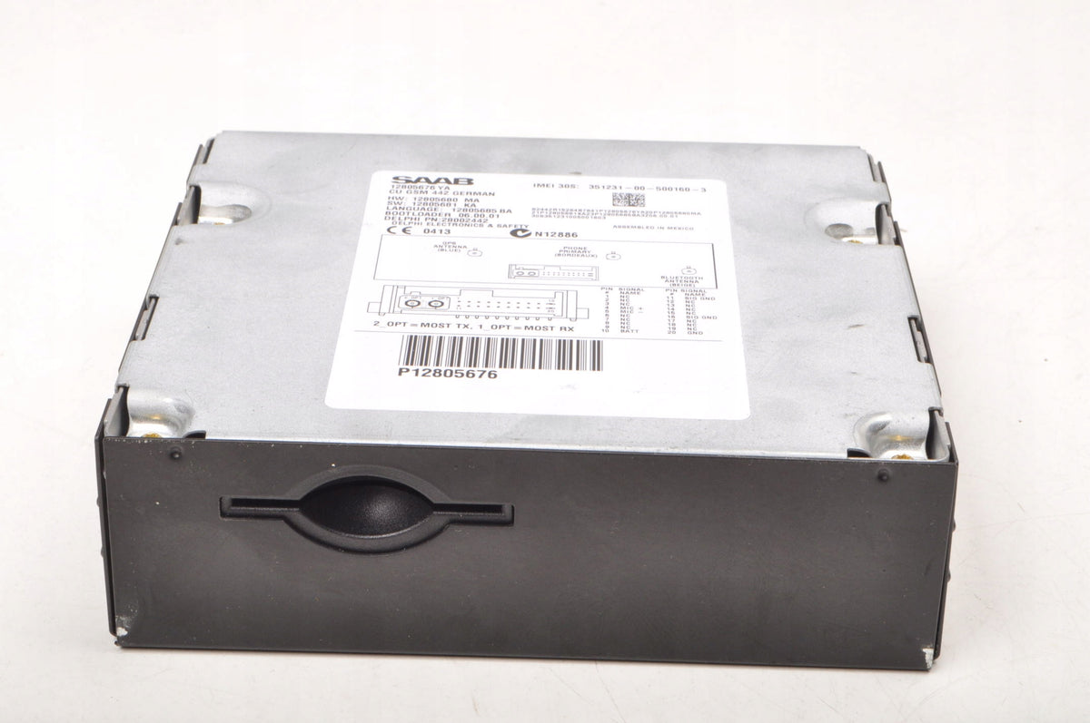 SAAB 9-3 II NAVIGATION CONTROLLER MODULE 12805676 12805676YA