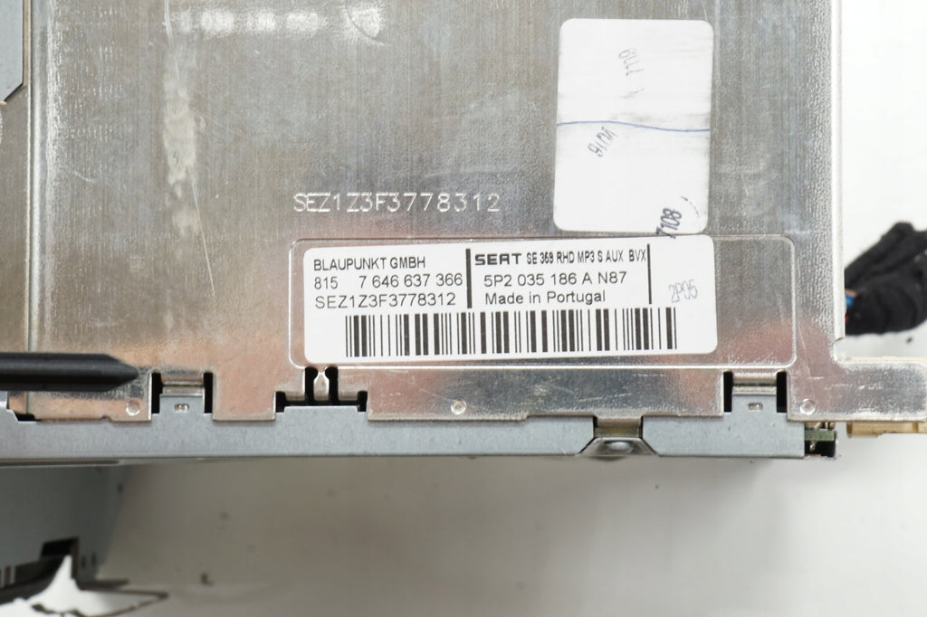 SEAT ALTEA XL 07R RADIO CD ANGLIK 5P2035186A